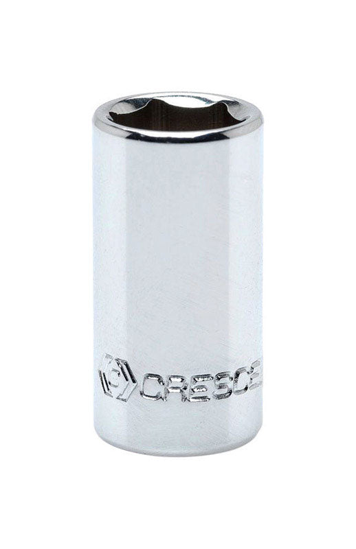 Crescent 7/32 in. X 1/4 in. drive SAE 6 Point Standard Socket 1 pc