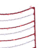 Celebrations Patriotic Flag Silhouette Window Decor Metal 1 pk (Pack of 8)