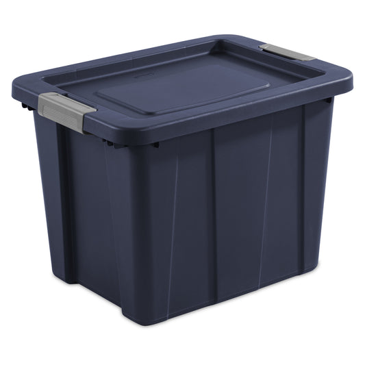 Sterilite 16.63 in. H X 17.25 in. W X 23 in. D Stackable Storage Tote (Pack of 6)