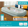 Intex Kidz Travel Beige Twin Air Mattress 10 H x 42 W x 66 D in. with Pump