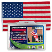 Valley Forge Best USA Flag 5 ft. W X 3 ft. L