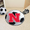 University of Nebraska Soccer Ball Rug - 27in. Diameter