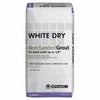 Custom Building Products White Dry Indoor and Outdoor White Non-Sanded Grout 25 lb