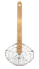 Joyce Chen Natural/Silver Bamboo/Stainless Steel Strainer