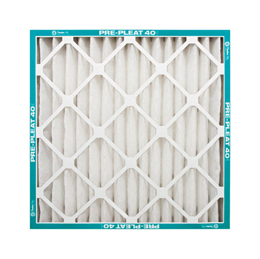 AAF Flanders 16 in. W x 20 in. H x 1 in. D Polyester Synthetic 8 MERV Pleated Air Filter (Pack of 12)