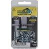 Bore-Fast 3/16 in. D X 1-1/2 in. L Steel Pan Head Screw and Anchor 25 pc (Pack of 5)