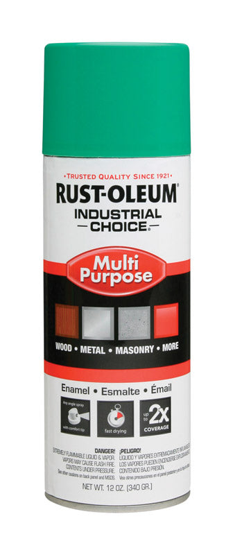 Rust-Oleum Industrial Choice OSHA Safety Green Field Marking Paint 12 oz