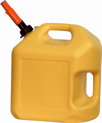 Midwest Can FlameShield Safety System Plastic Safety Diesel Can 5 gal