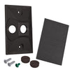 Sigma Electric Rectangle Die-Cast Metal 1 gang 4.61 in. H X 2.85 in. W Lampholder Cover