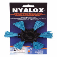 Dico Nyalox 4 in. D X 1/4 in. Aluminum Oxide Wheel Brush Mandrel Mounted Flap Brush 240 Grit 1 pc - Deal of The Week