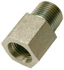 Apache Steel 3/8 in. D X 3/8 in. D Hydraulic Adapter 1 pk