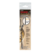 Olson 5 in. Carbon Steel Scroll Saw Blade 11.5 TPI 12 pk
