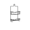 Better Living Venus 19.5 in. H X 4.5 in. W X 11 in. L Matte Black Shower Caddy