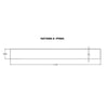Alexandria Moulding 23-3/4 in. W X 23-3/4 in. L X 3/4 in. Tabletop
