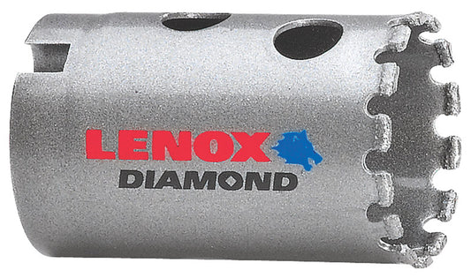 Lenox Diamond 1-1/4 in. Dia. x 1.5 in. L Diamond Grit Hole Saw 1 pc.