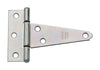 National Hardware 4 in. L Zinc-Plated Extra Heavy Duty T-Hinge (Pack of 5)
