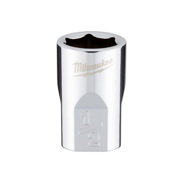 Dado estándar de 6 puntas SAE de 1/2 pulg. x 3/8 pulg. de Milwaukee, 1 pieza