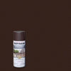 Rust-Oleum Stops Rust Textured Dark Brown Spray Paint 12 oz. (Pack of 6)