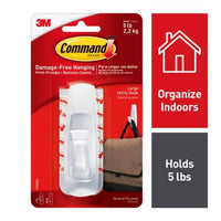 3M Command Large Plastic Hook 3-7/8 In. L 1 Pk