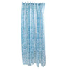 Sttelli Dandelion 72 in. H X 72 in. W Teal Shower Curtain Polyester (Pack of 3)