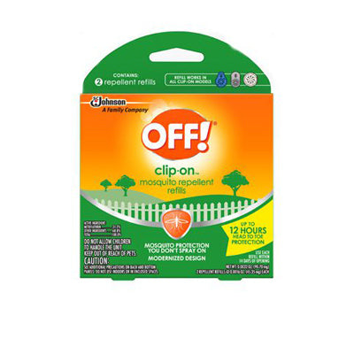 OFF! Metofluthrin Non Organic Insect Repellent Refillable Cartridge for Mosquitoes 1.6 oz.