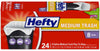 Hefty White Flap Tie Closure Trash Bags 8 gal. Capacity 0.55 mil Thick x 21.7 x 22 in.
