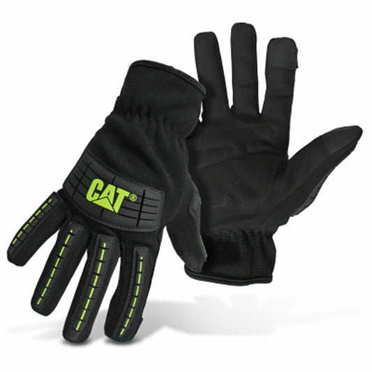 CAT Men's Outdoor High Impact Utility Gloves Black XL 1 pair