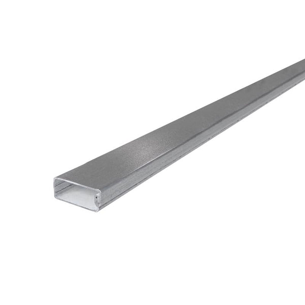 Marco de malla de aluminio color plata M-D Building Products Mill, 11/16 in. de ancho X 72 in. de largo, 1 paquete (paquete de 75)