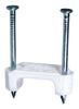 Gardner Bender 1/2 in. W Plastic Insulated Cable Staple 50 pk (Pack of 10)