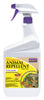 Bonide Hot Pepper Wax Animal Repellent Spray For Most Animal Types 32 oz
