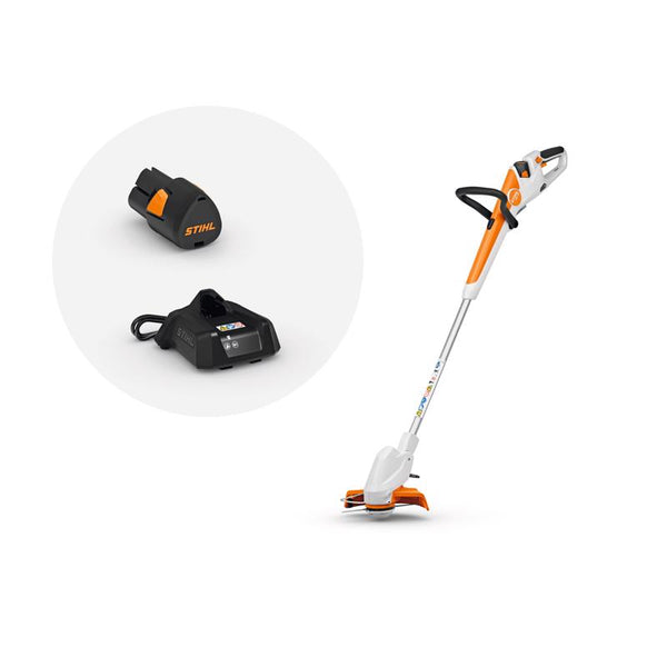 Kit de podadora a batería STIHL FSA 30 de 9.05 in. y 10 V (batería y cargador)