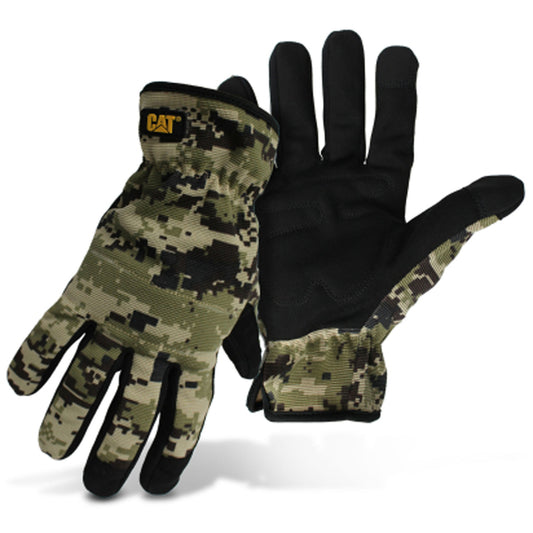 CAT Pro Series Men's Outdoor Utility Gloves Camouflage L 1 pair