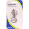 Hillman 1 in. D Metal Assorted Pull Apart Key Ring