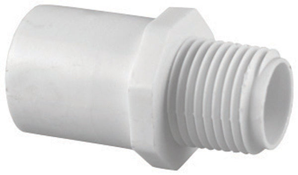 Extensión de tubería vertical de PVC Charlotte Pipe Schedule 40 de 3/4 pulg. FPT x 3/4 pulg. D MPT (paquete de 1) - Oferta de la semana
