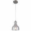 Westinghouse Fiona Brushed Nickel 1 lights Mini Pendant Light - Open Box