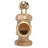 Homewerks 3/4 in. MIP X 3/4 in. MHT Brass Hose Bibb