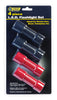 Steel Grip Black/Red LED Flashlight AAA Battery