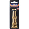 Dramm Gold Brass 10 to 60 PSI Twist Control Adjustable Hose Nozzle