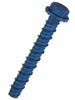 Tapcon 3/8 in. D X 3 in. L Steel Hex Head Concrete Screw Anchor 10 pk