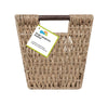 Honey-Can-Do 20-1/4 in. L X 10-1/2 in. W X 10 in. H Brown Storage Basket