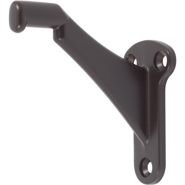 Soporte de pasamanos de alta resistencia, bronce frotado con aceite, de Stone Harbor Hardware