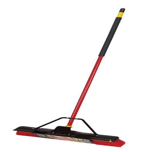 Quickie Bulldozer Synthetic 24 in. Push Broom (Pack of 4)