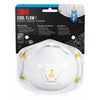 3M N95 Sanding and Fiberglass Disposable Respirator Valved White 2 pc