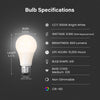 Feit A19 E26 (Medium) LED Bulb Bright White 60 Watt Equivalence 1 pk