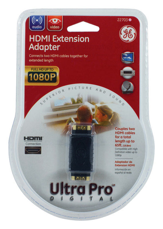 GE Ultra Pro 0 ft. L Extension Adapter HDMI