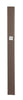 M-D 0.13 in. H x 48 in. L Prefinished Brown Vinyl Wall Base (Pack of 18)