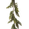 Creative Co-Op 4 in. D X 7 ft. L Artificial Cedar Garland (Pack of 6)