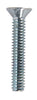 Hillman No. 1/4-20 X 1-1/2 in. L Phillips Flat Head Zinc-Plated Steel Machine Screws 100 pk