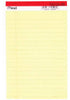 Mead 5 in. W x 8 in. L Legal Pad 50 (Pack of 12)