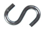 Hampton Small Zinc-Plated Silver Steel 2.5 in. L S-Hook 250 lb. 1 pk (Pack of 20)